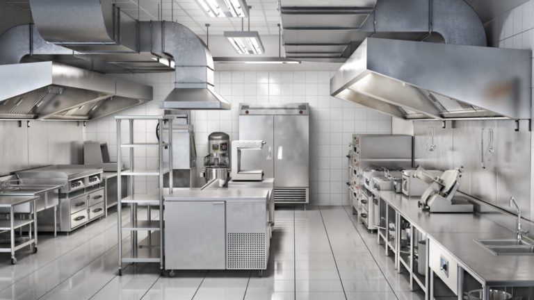 Commercial kitchen stainless steel catering equipment