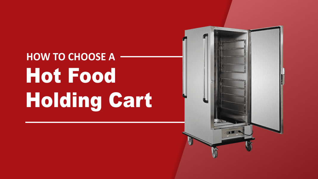 Single door hot food holding cart